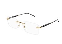 Montura de gafas Montblanc Hombre MB0411O001 GOLD GOLD TRANSPARENT55 - MB0411O001 GOLD GOLD TRANSPARENT55
